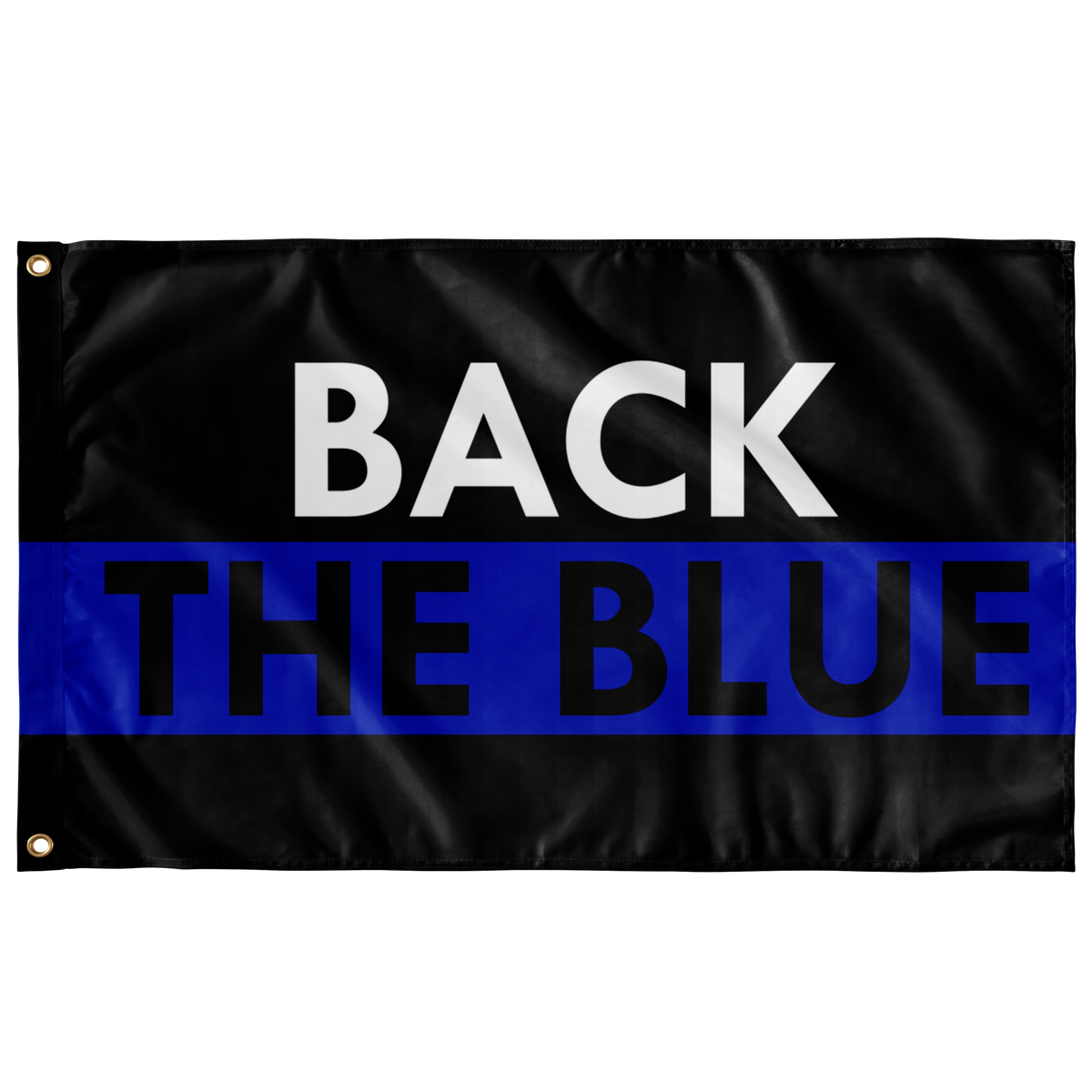 Back the Blue Flag Version 8 ThinBlueLineHeroes