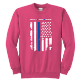 Youth "Protect Serve Honor" Sweatshirt - Kids