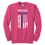Youth "Proud Supporter" Sweatshirt - Kids