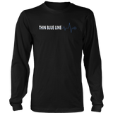 Thin Blue Line "Heartbeat" Shirt + Hoodies - 2