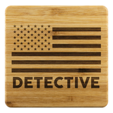 Detective Coasters - Set of 4