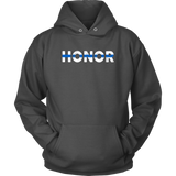 "Honor" - Thin Blue Line Hoodie