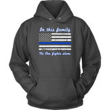 "In this family, no-one fights alone" - Hoodie