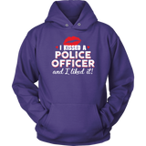 "I Kissed A Police Officer" - Red lips - Shirt + Hoodies