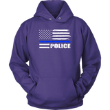 POLICE - Thin Blue Line Flag Hoodie