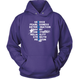 Remember Thin Blue Line Hoodies