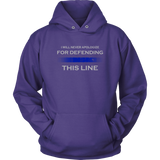 "I will never apologize for defending this line" - Hoodie