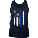 Thank you - Thin Blue Line Flag Tank Top