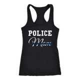 Police Mom - Women's Racerback Tank Top