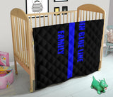 Thin Blue Line Family - Baby Blanket/Quilt