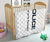 Police - Blessed are the Peacemakers - Baby Blanket/Quilt