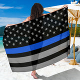 Thin Blue Line Flag Sarong