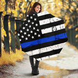 Thin Blue Line Flag Umbrella - Type 3