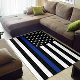 Thin Blue Line Rug - Type 1