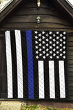 Thin Blue Line Quilt - Type 1