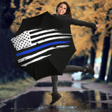 Thin Blue Line Flag Umbrella - Type 2