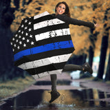Thin Blue Line Flag Umbrella - Type 3