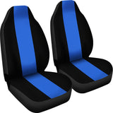 Thin Blue Line - Car Seat Covers - Type 1 (Set of 2)