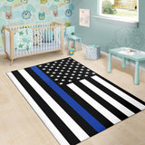Thin Blue Line Rug - Type 1
