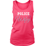 Women's Police Wife - Tank Top