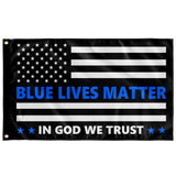 Blue Lives Matter Flag