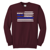 Youth "Respect this Line" Sweatshirt - Kids
