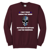 Youth "I may walk among the sheep" Sweatshirt - Kids