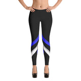 Double Blue Line Leggings
