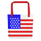 American (USA) Flag - Tote Bag