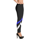 Double Blue Line Leggings