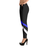 Double Blue Line Leggings