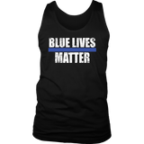 Blue Lives Matter Tank Tops