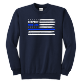 Youth "Respect this Line" Sweatshirt - Kids