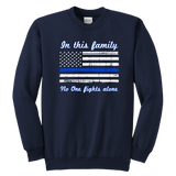 Youth "In this family, no-one fights alone" Sweatshirt - Kids