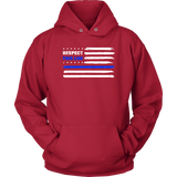 "Respect this line" - Hoodie