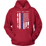 "Protect - Serve - Honor" - Hoodie