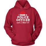 "I Kissed A Police Officer" - Red lips - Hoodie