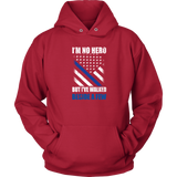"I’m no hero, but I’ve walked beside a few" - Hoodie