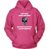 "I may walk among the sheep, but I am the Sheepdog" - Thin Blue Line Hoodie