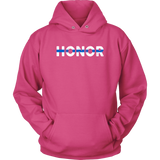 "Honor" - Thin Blue Line Hoodie