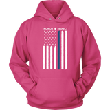 Honor Respect - Thin Blue Line Hoodie