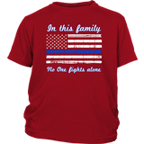 Youth "In this family, no-one fights alone" Shirt - Kids