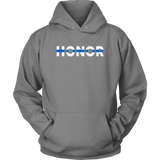 "Honor" - Thin Blue Line Hoodie