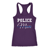 Women's Police Mom - Racerback Tank Top