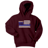 Youth "Respect this Line" Hoodie - Kids