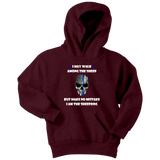 Youth "I may walk among the sheep" Hoodie - Kids