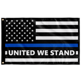 United We Stand - Thin Blue Line Flag - Version 1