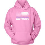 Police - Thin Blue Line Flag - Hoodie