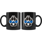 K9 Heart - Thin Blue Line Mug