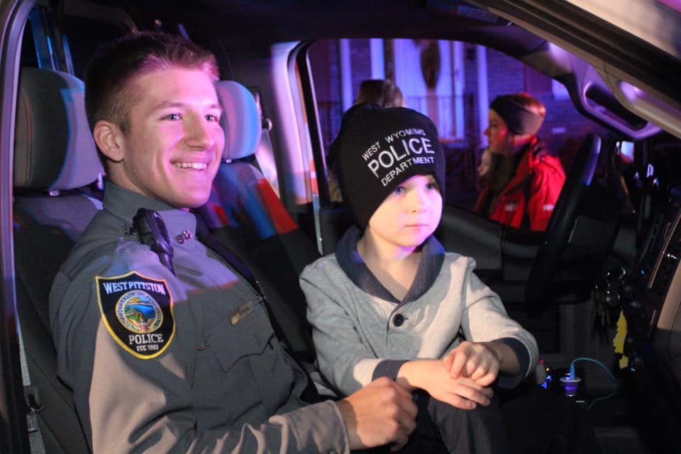 Cops give boy who once feared police, a birthday surprise